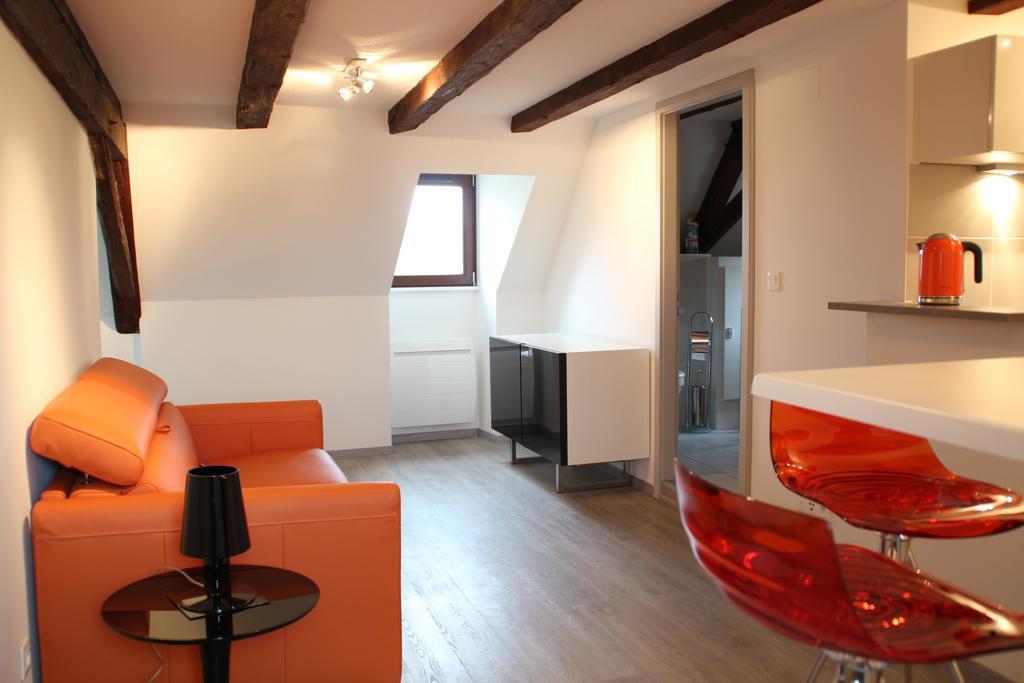 A L'Ill - Apparts & Studios Strasbourg Hyper Centre Rom bilde